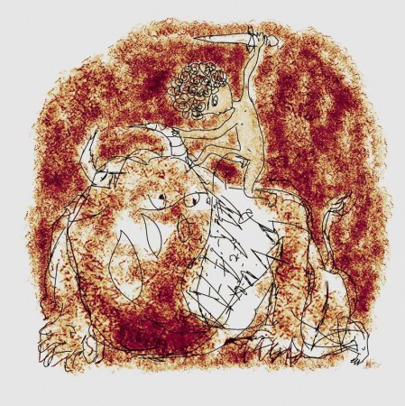 Мальчик, убивающий Минотавра